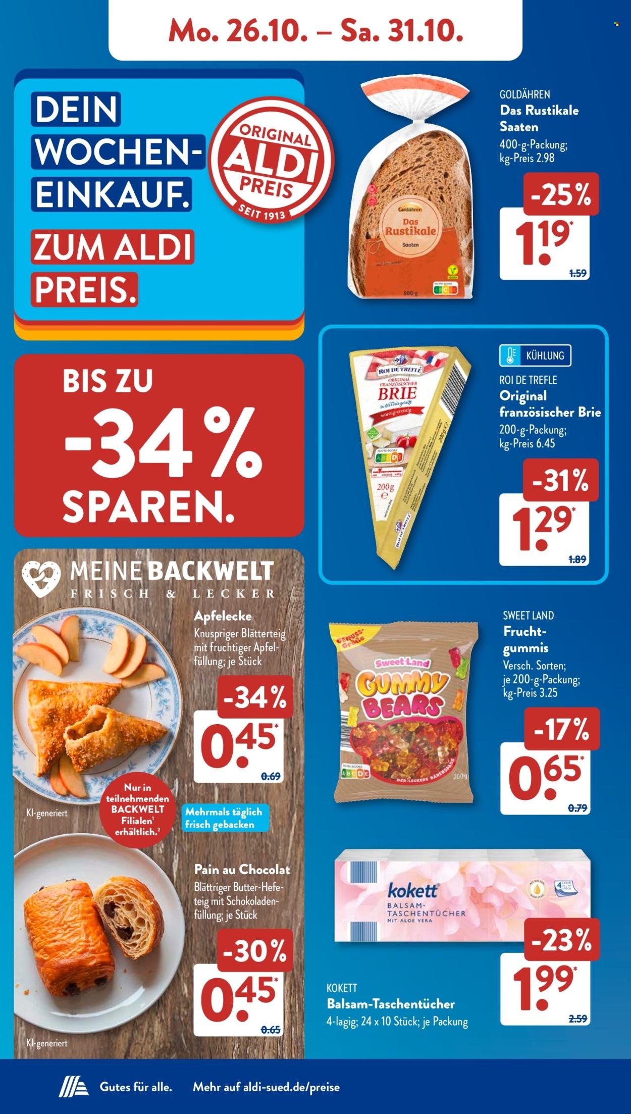 ALDI SÜD Prospekt - Ab Montag 26.10.2026