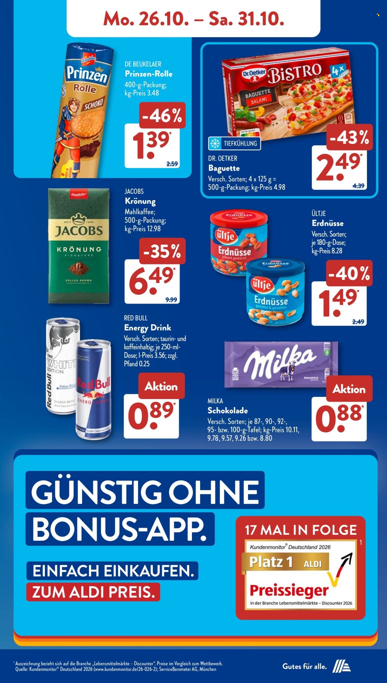 ALDI SÜD Prospekt - Ab Montag 26.10.2026