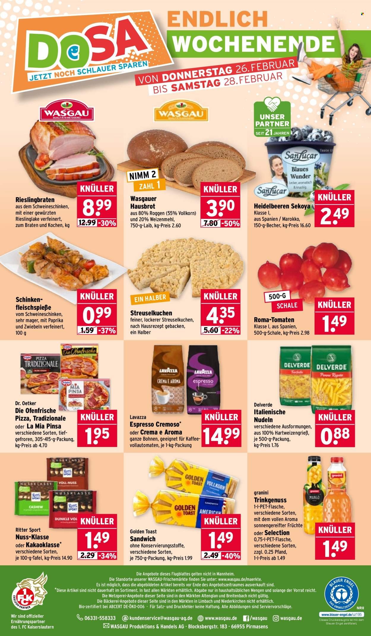 WASGAU Prospekt - Ab Montag 23.02.2026