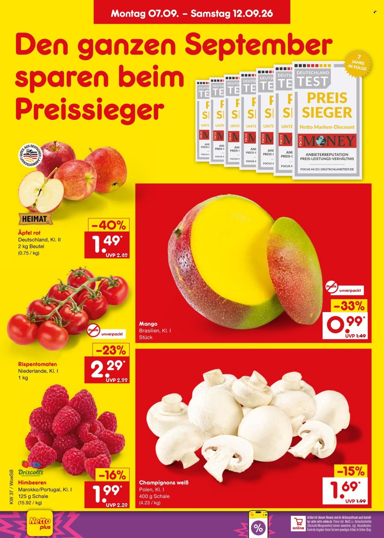 NETTO MARKEN-DISCOUNT Prospekt - Ab Montag 7.09.2026
