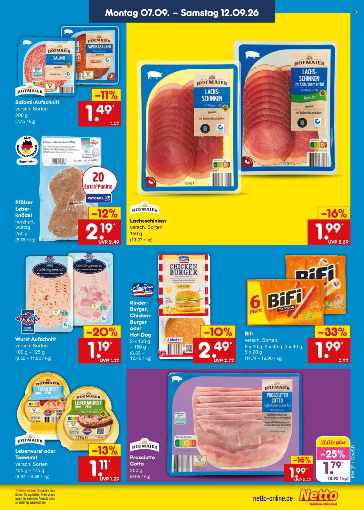 NETTO MARKEN-DISCOUNT Prospekt - Ab Montag 7.09.2026