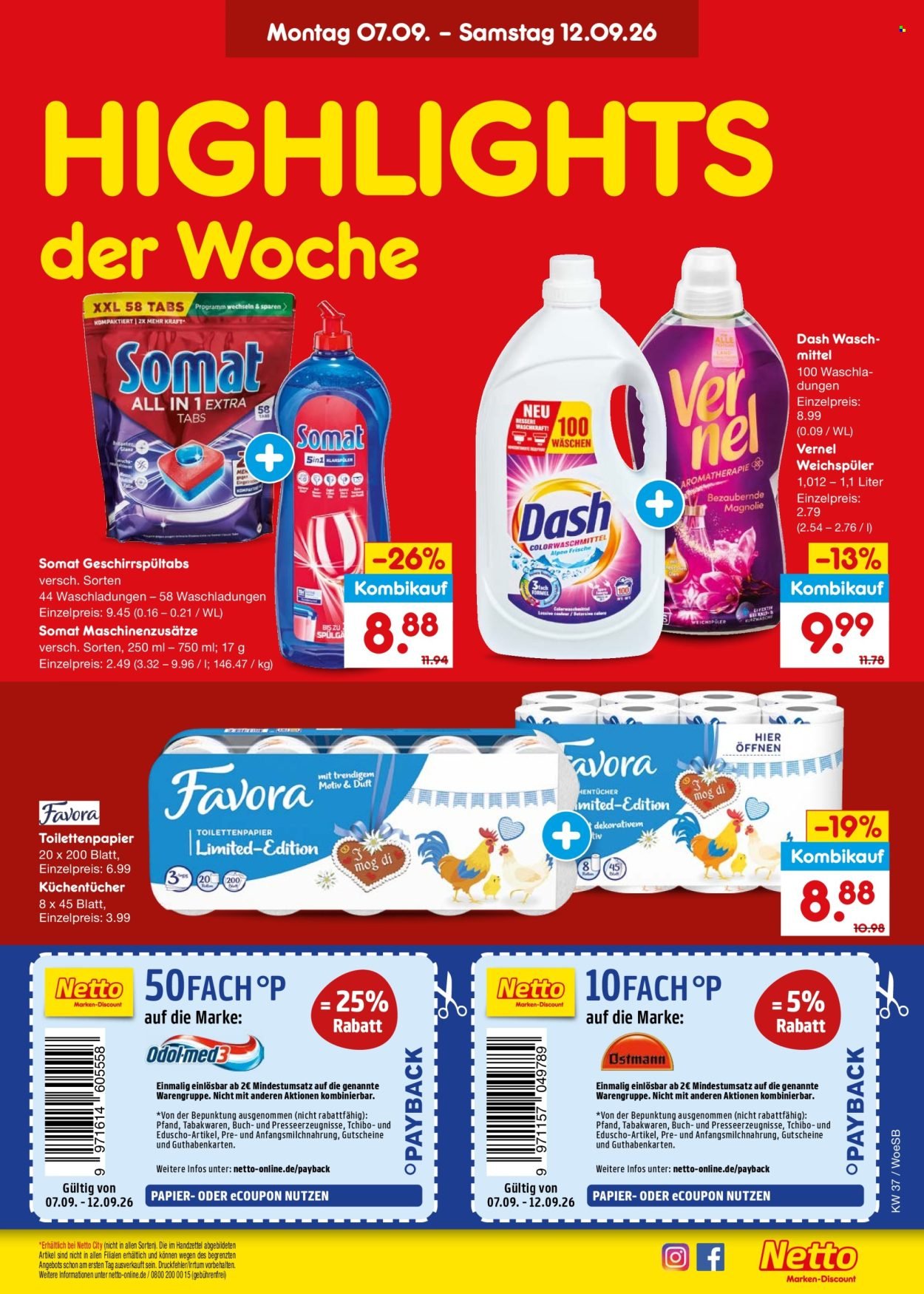 NETTO MARKEN-DISCOUNT Prospekt - Ab Montag 7.09.2026