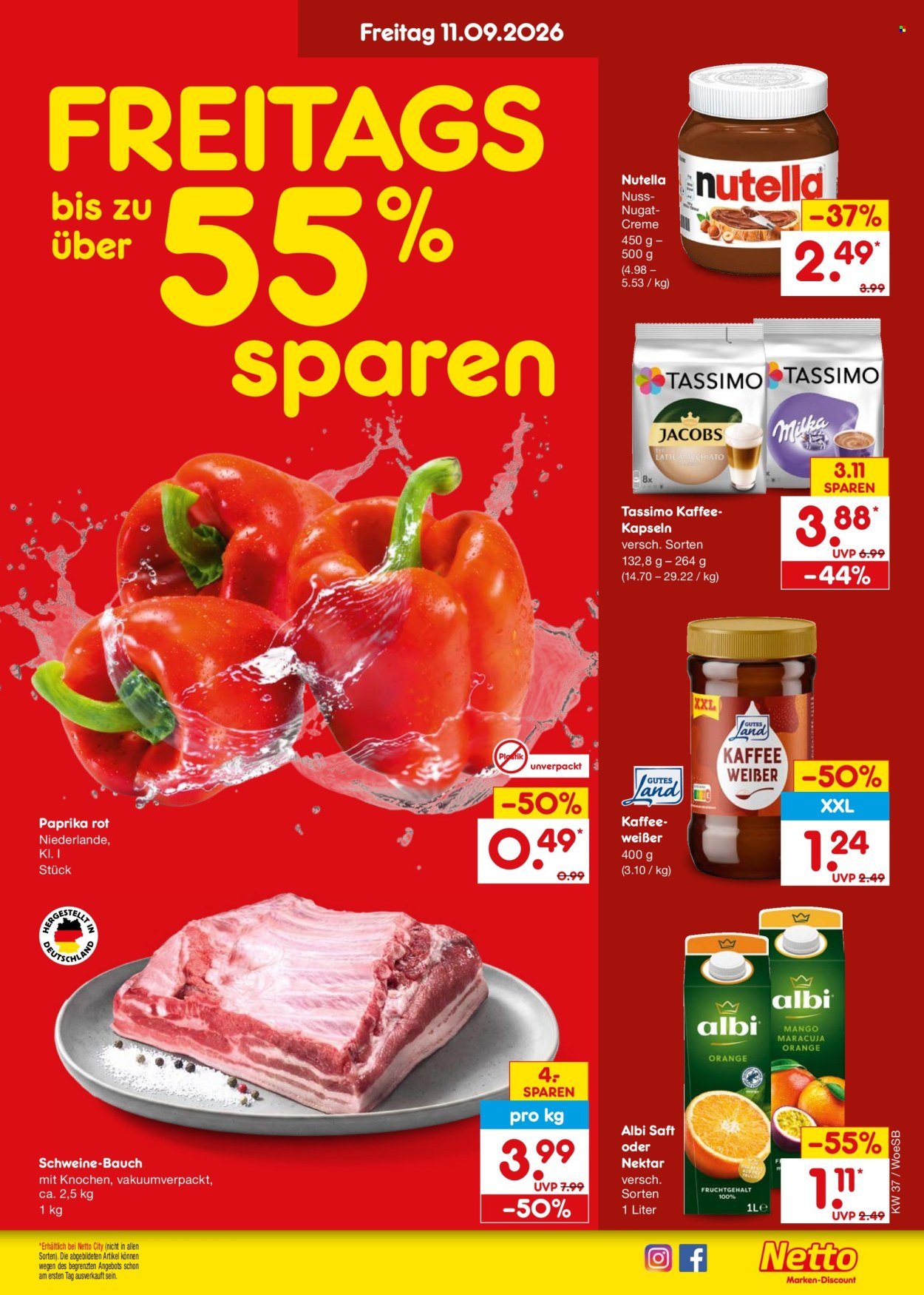 NETTO MARKEN-DISCOUNT Prospekt - Ab Montag 7.09.2026