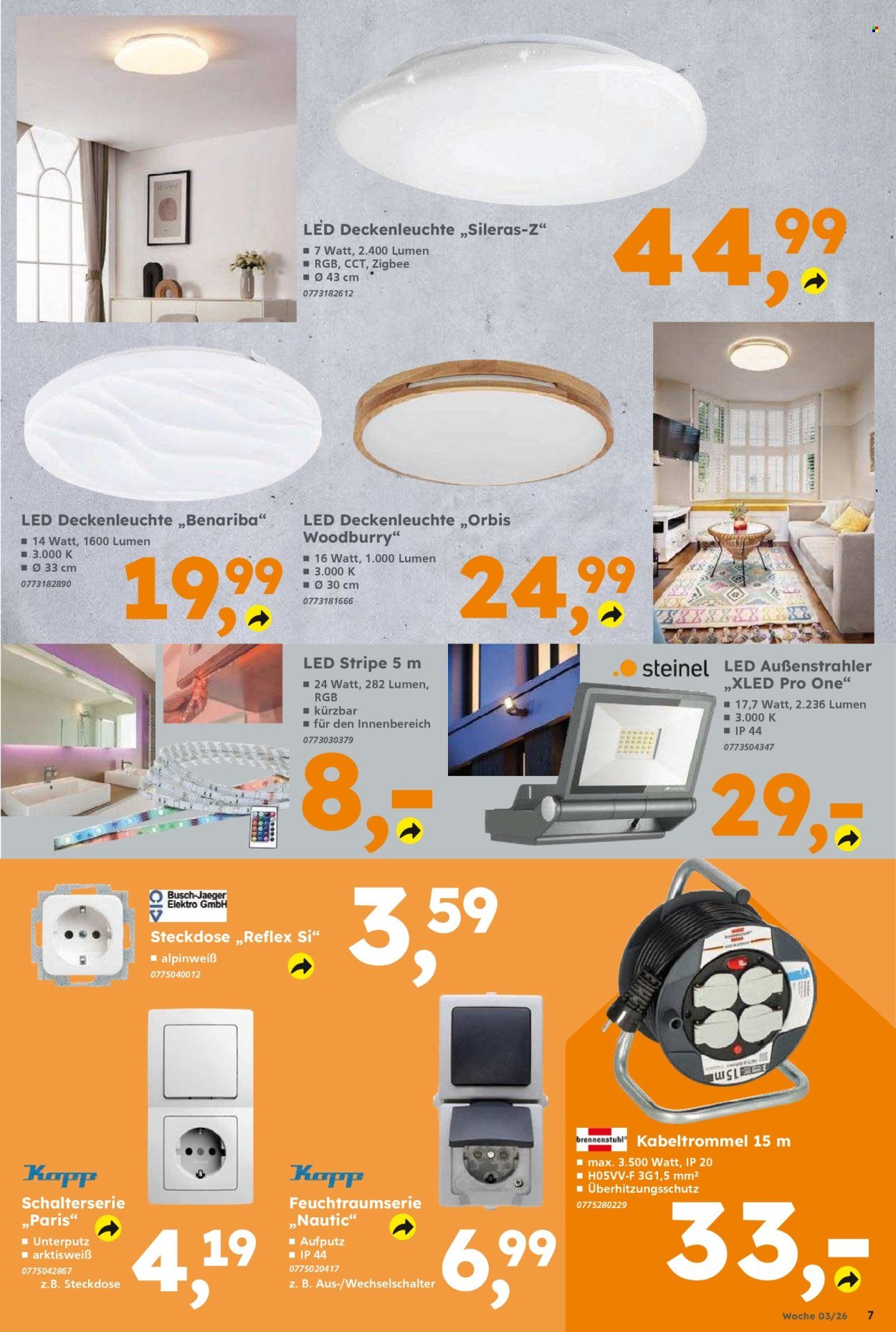GLOBUS BAUMARKT Prospekt - Ab Montag 12.01.2026