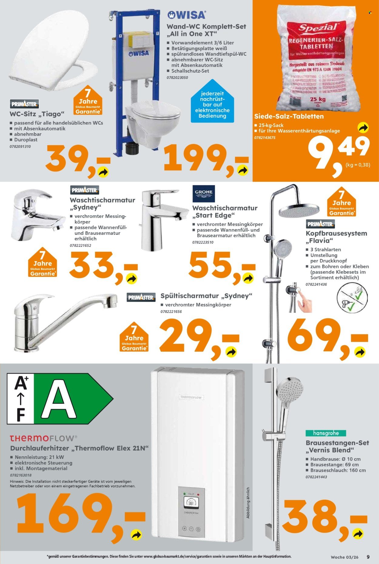 GLOBUS BAUMARKT Prospekt - Ab Montag 12.01.2026