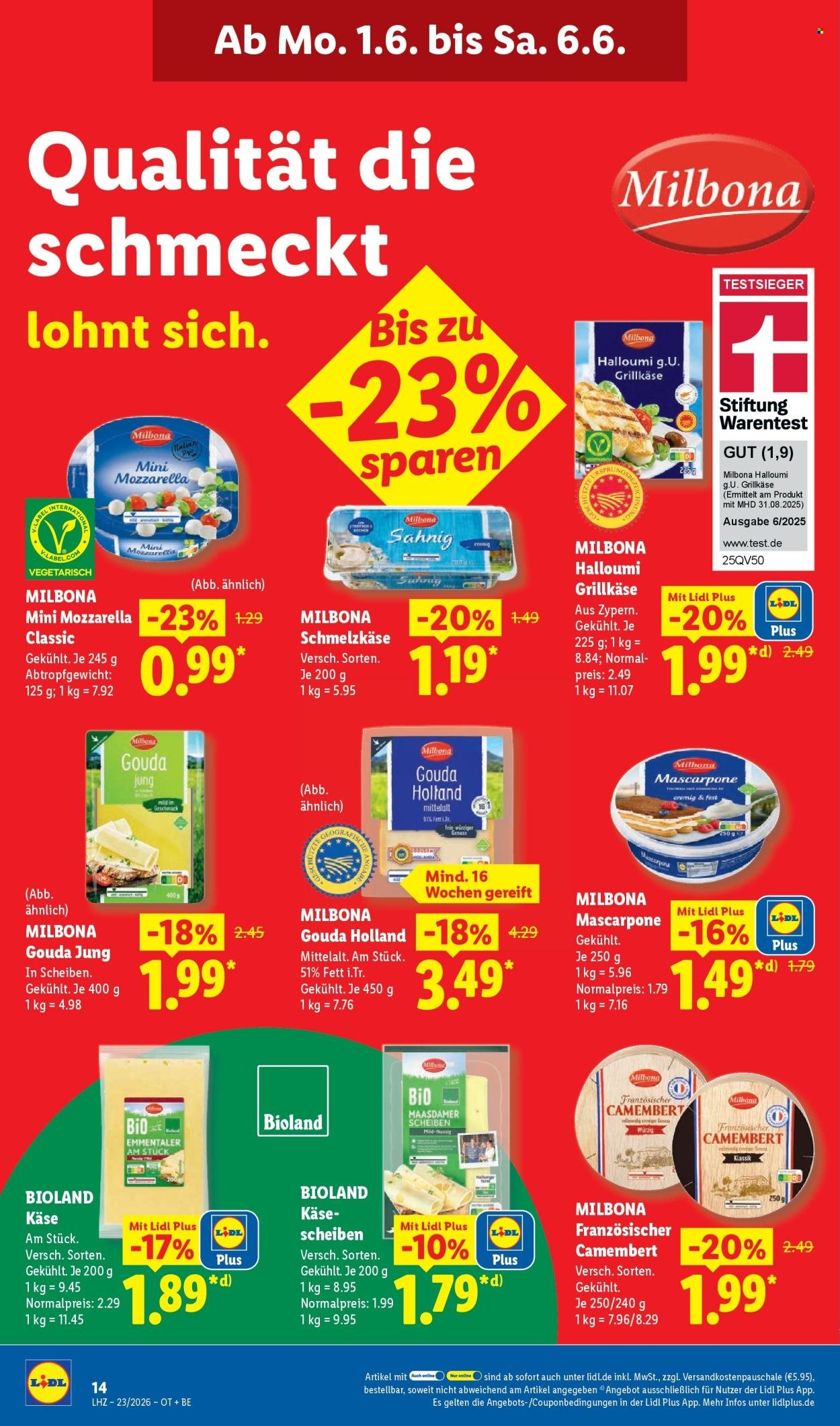 LIDL Prospekt - Ab Montag 1.06.2026 (2026-06-01 - 2026-06-06)