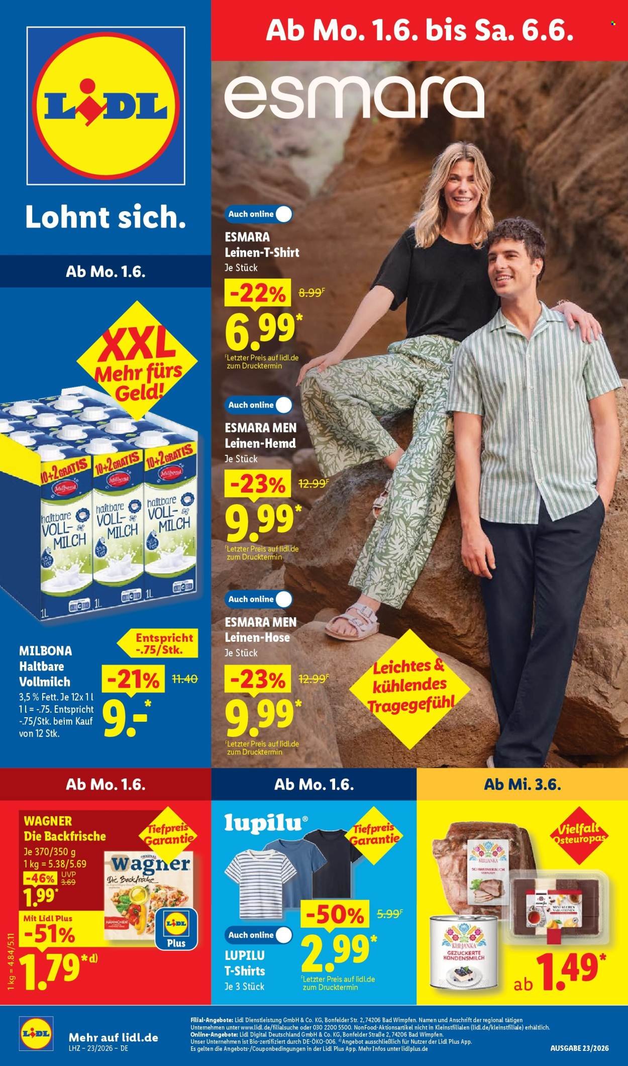 LIDL Prospekt - Ab Montag 1.06.2026