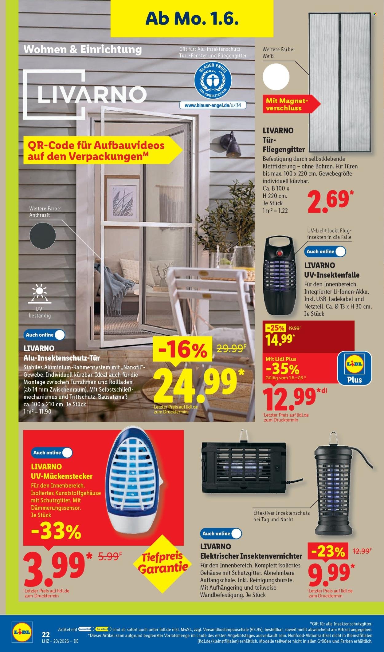 LIDL Prospekt - Ab Montag 1.06.2026 (2026-06-01 - 2026-06-06)