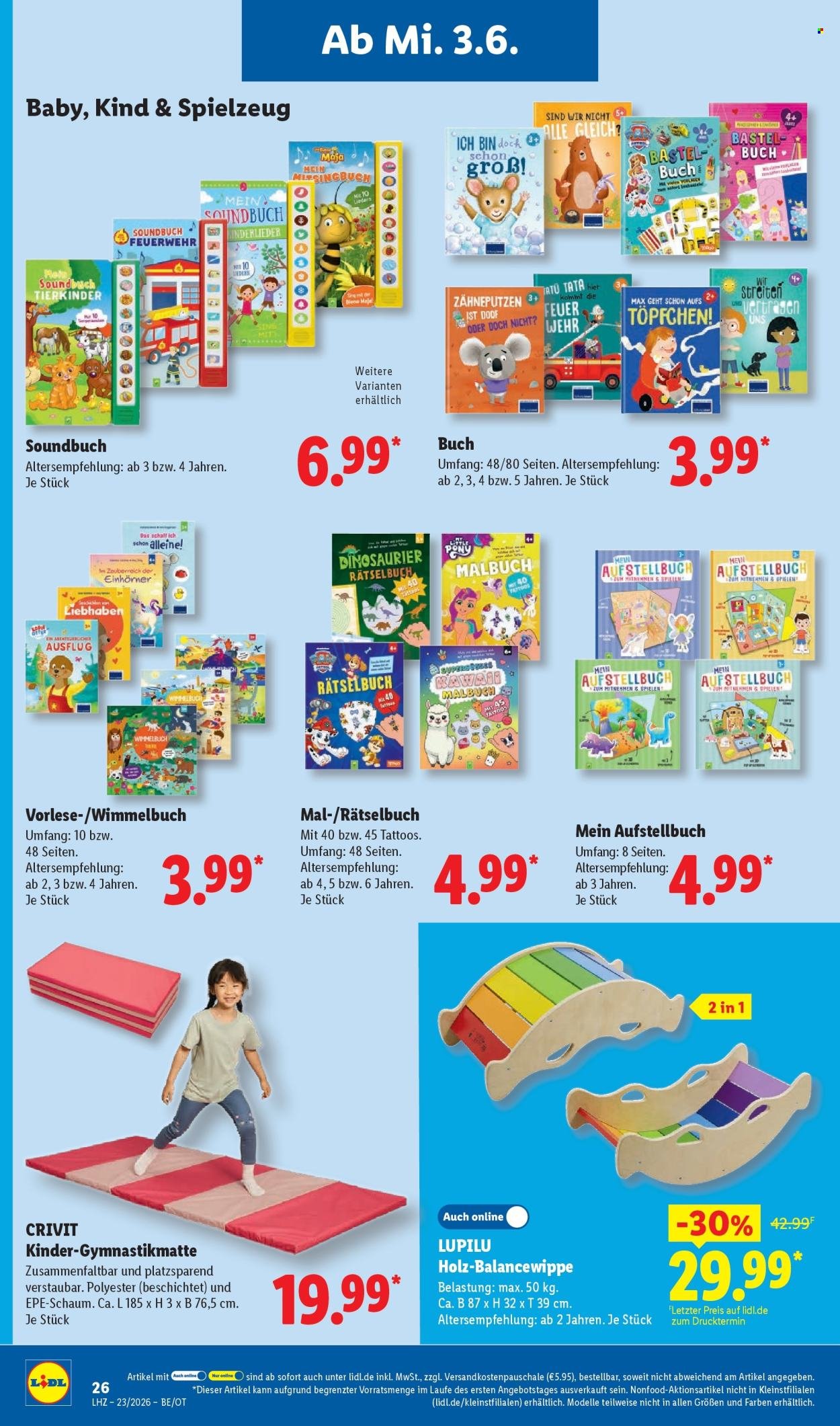 LIDL Prospekt - Ab Montag 1.06.2026 (2026-06-01 - 2026-06-06)