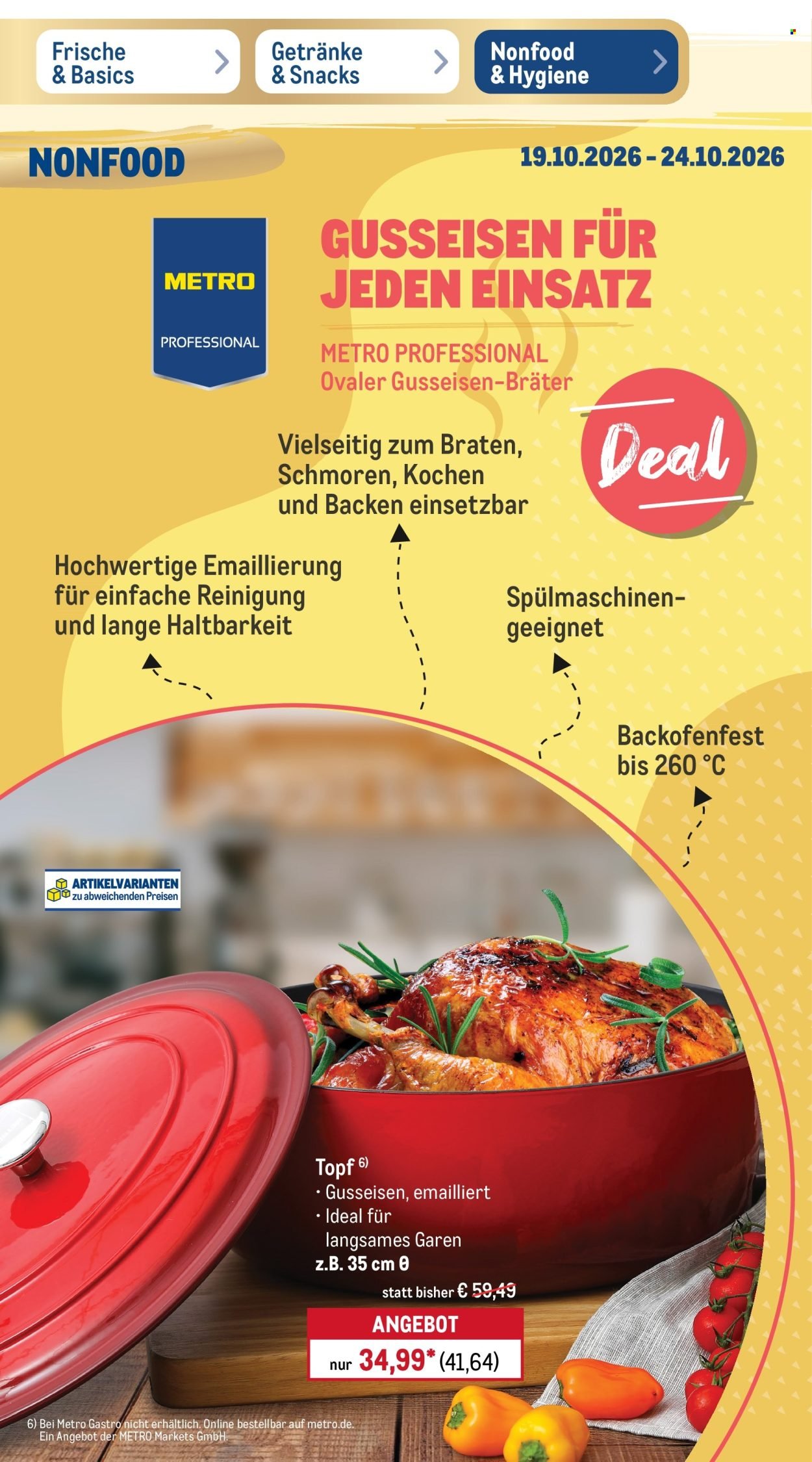 METRO Prospekt - Wochen-Angebote