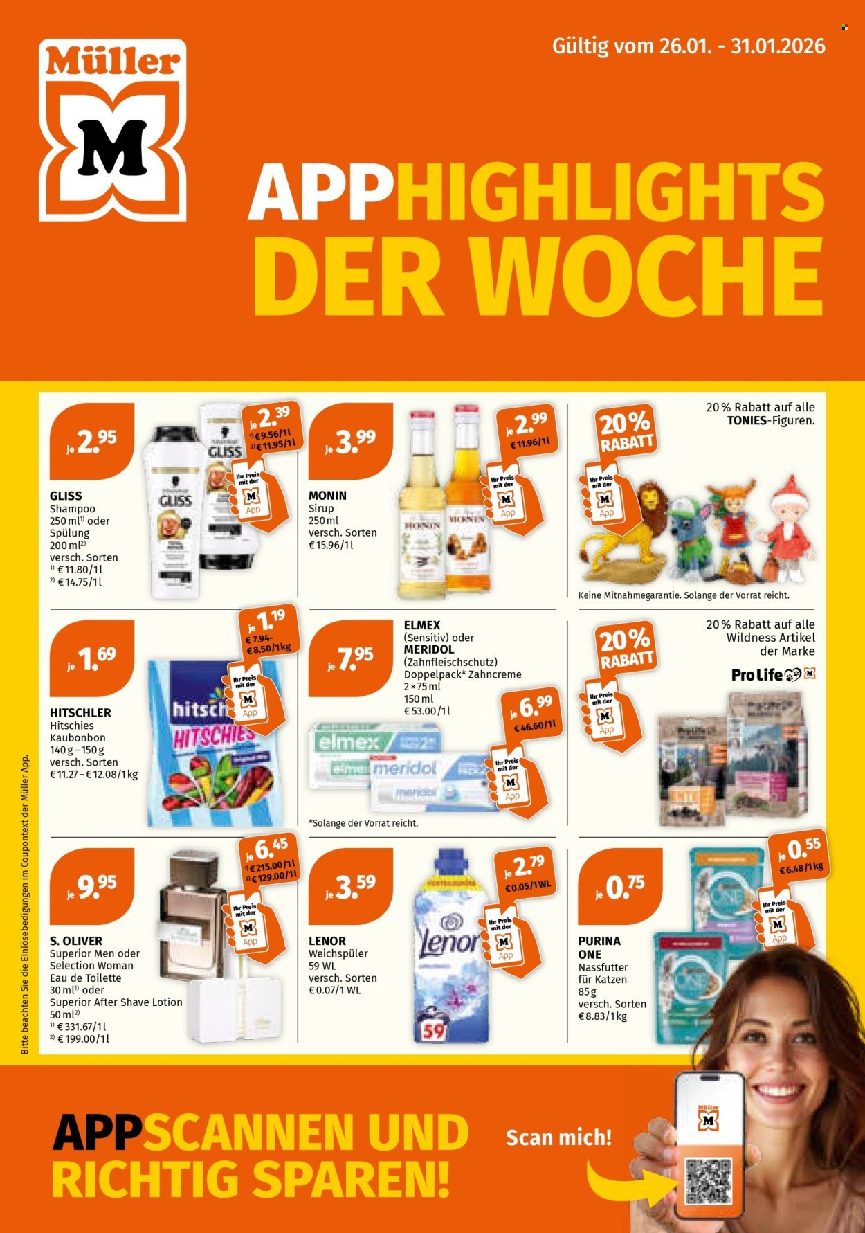 MÜLLER Prospekt - App Highlights der Woche