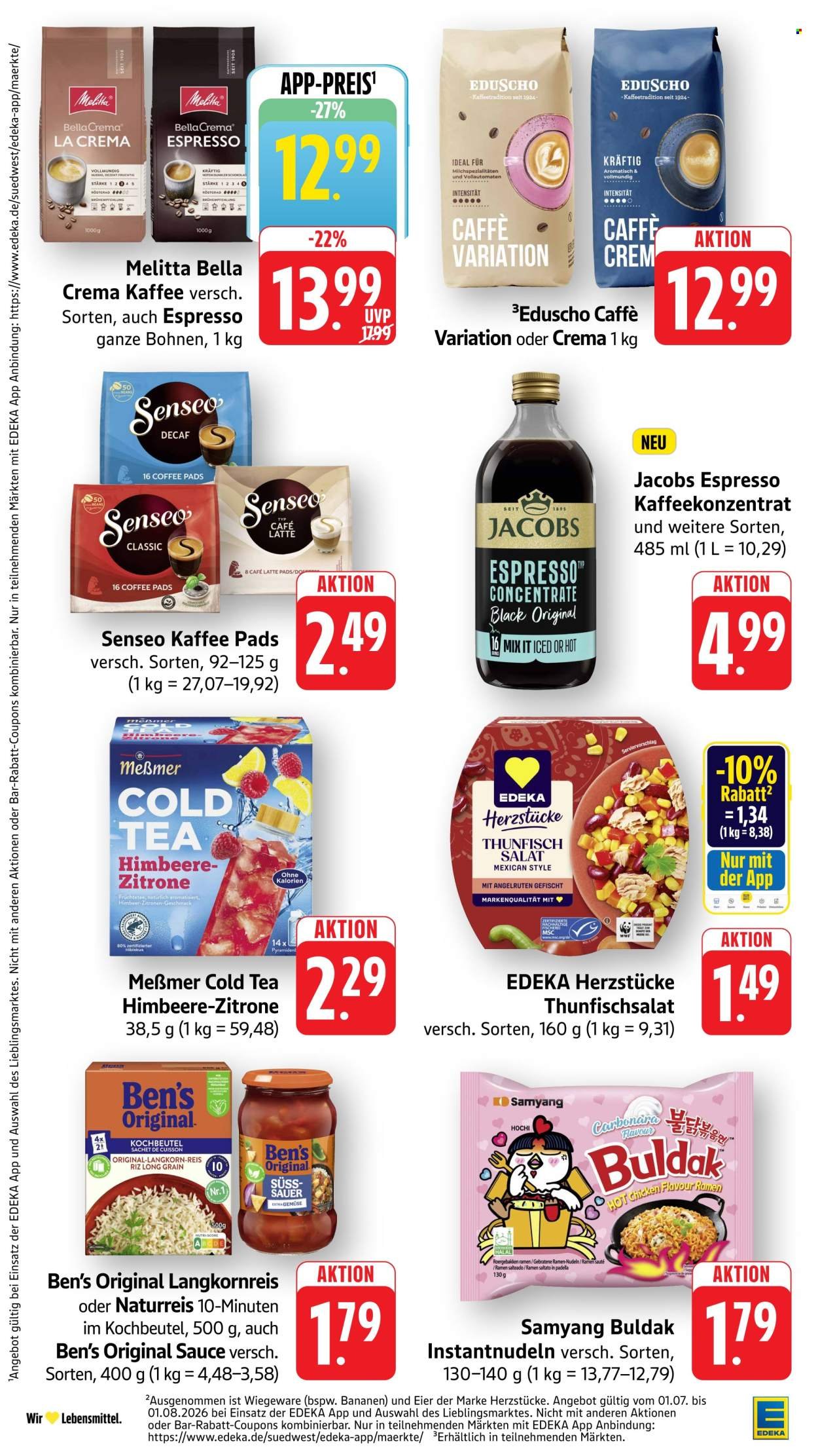 EDEKA Prospekt - Ab Montag 27.07.2026