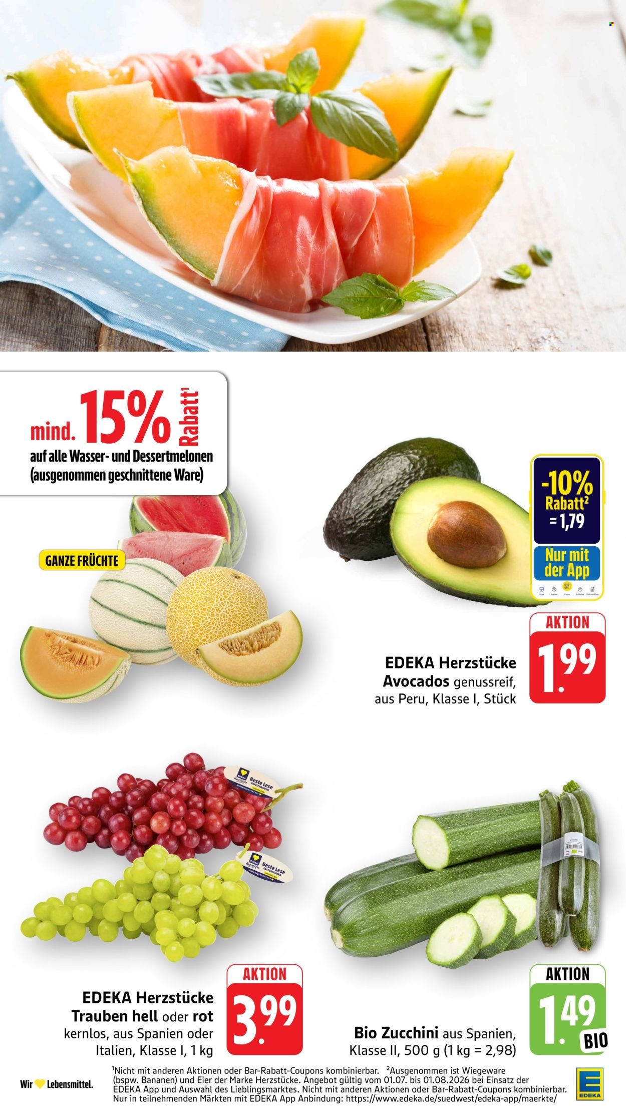 EDEKA Prospekt - Ab Montag 27.07.2026