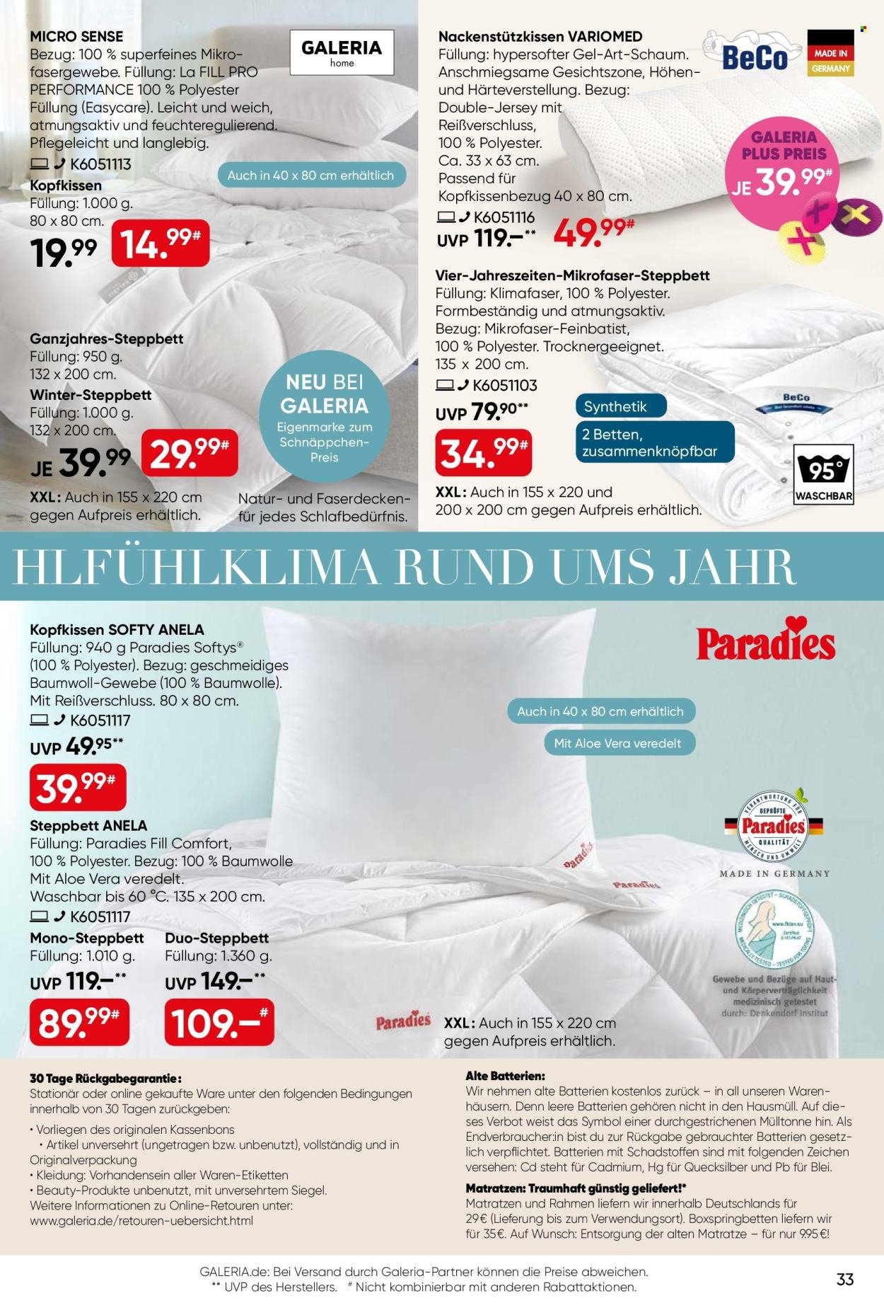 GALERIA KARSTADT KAUFHOF Prospekt - Ab Mittwoch 16.09.2026