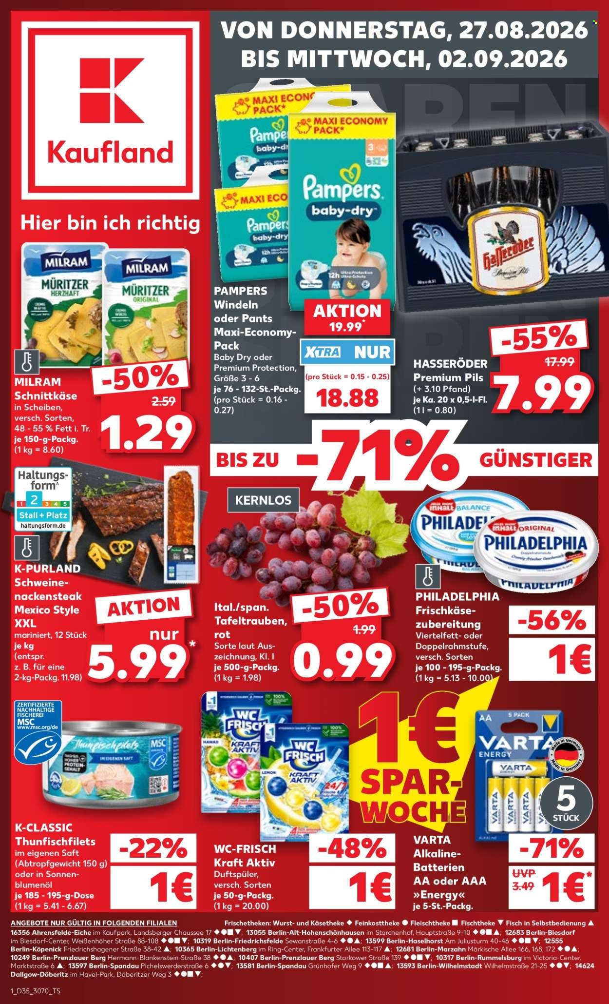 KAUFLAND Prospekt - Ab Donnerstag 27.08.2026