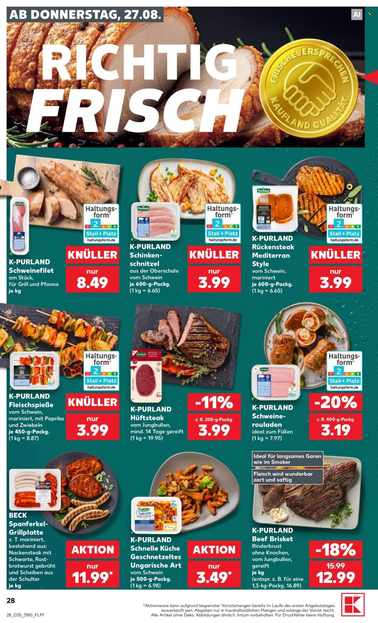 KAUFLAND Prospekt - Ab Donnerstag 27.08.2026