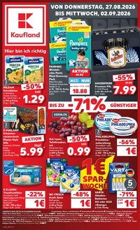 KAUFLAND Prospekt - Ab Donnerstag 27.08.2026