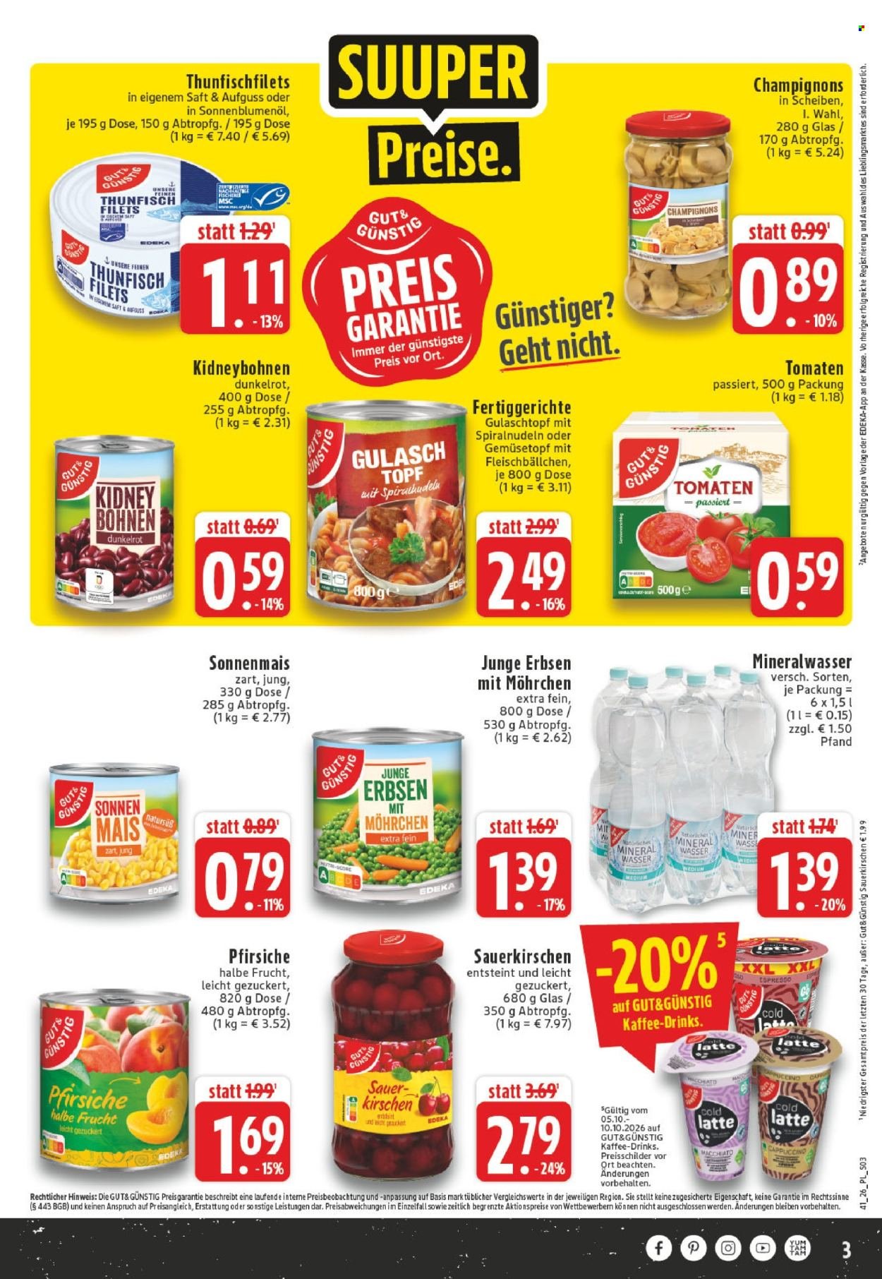 EDEKA Prospekt - Ab Montag 5.10.2026