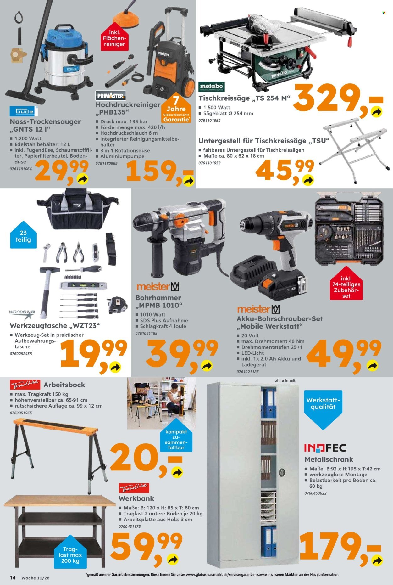 GLOBUS BAUMARKT Prospekt - Ab Montag 9.03.2026