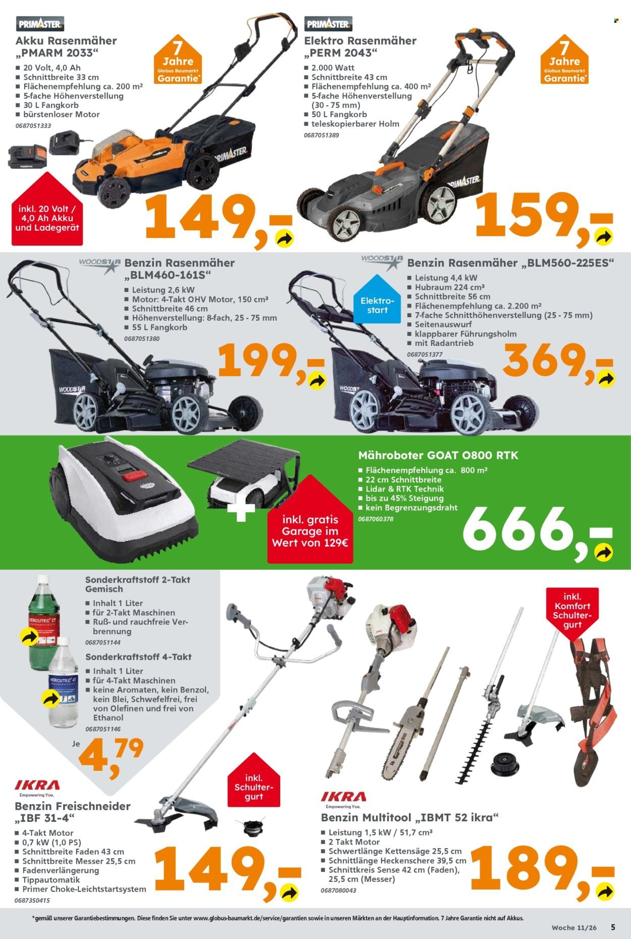 GLOBUS BAUMARKT Prospekt - Ab Montag 9.03.2026