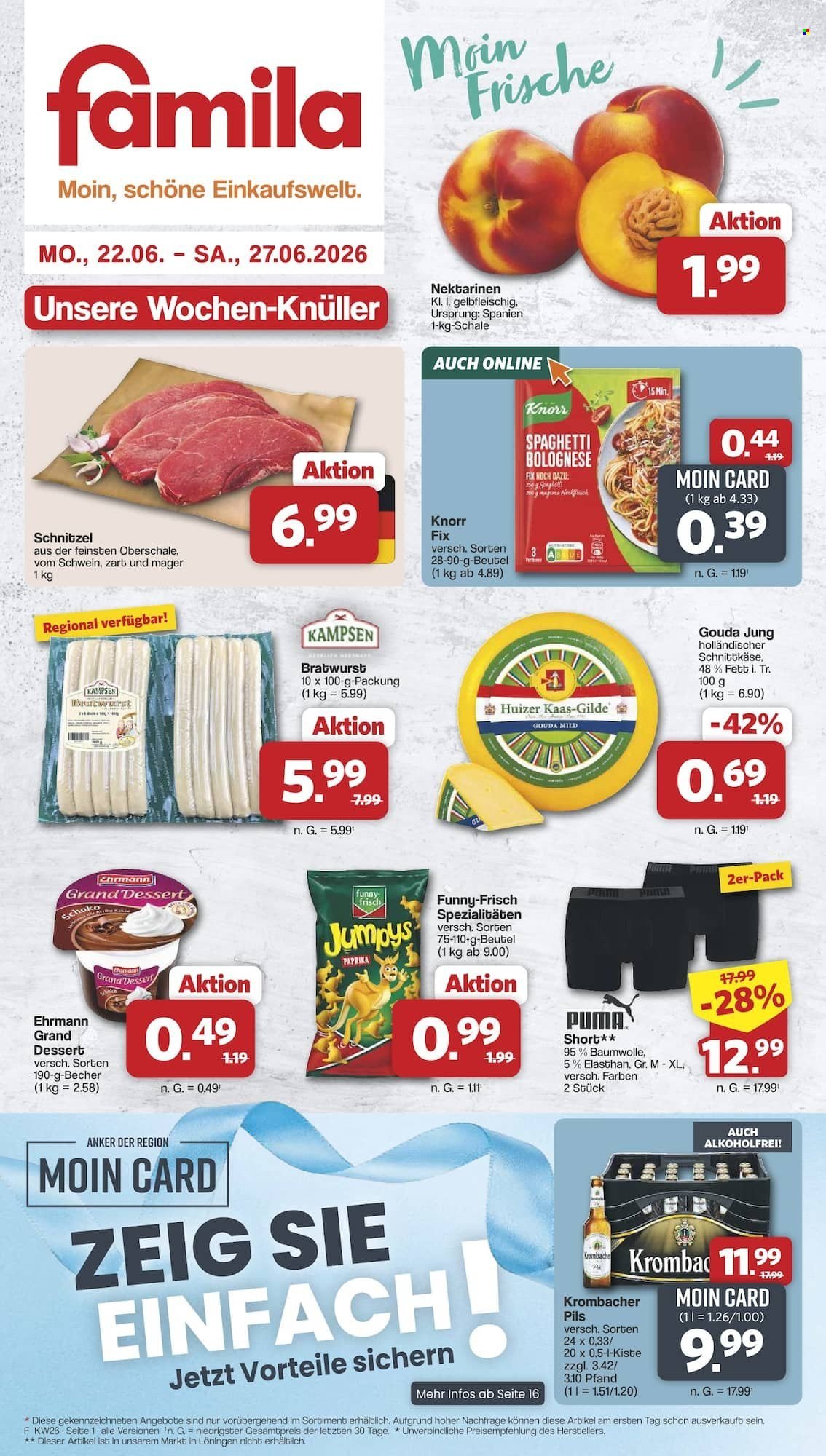 FAMILA Prospekt - Ab Montag 22.06.2026