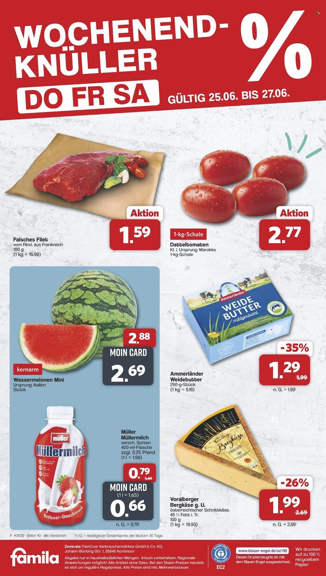 FAMILA Prospekt - Ab Montag 22.06.2026