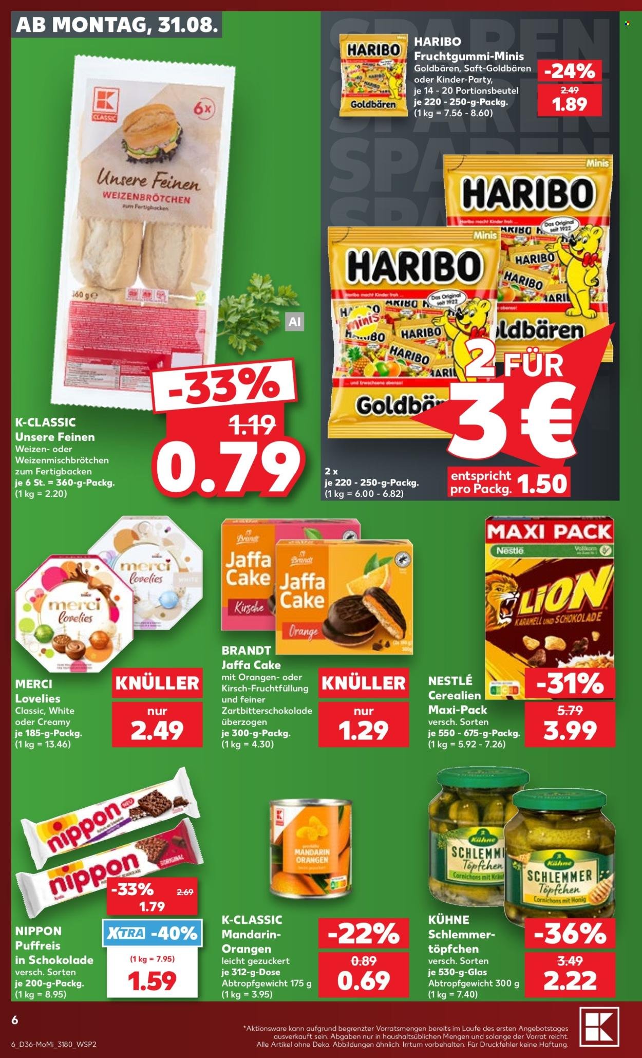 KAUFLAND Prospekt - Ab Montag 31.08.2026