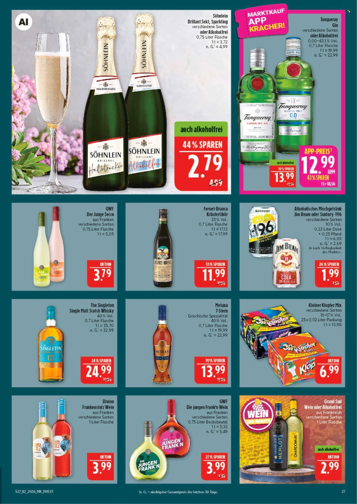 MARKTKAUF Prospekt - Ab Montag 12.10.2026