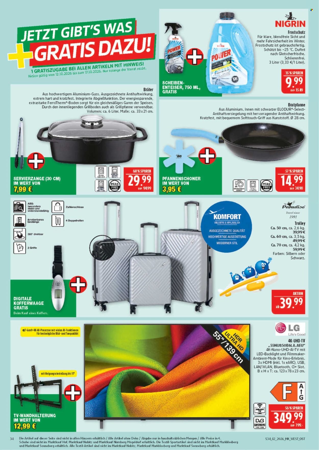 MARKTKAUF Prospekt - Ab Montag 12.10.2026