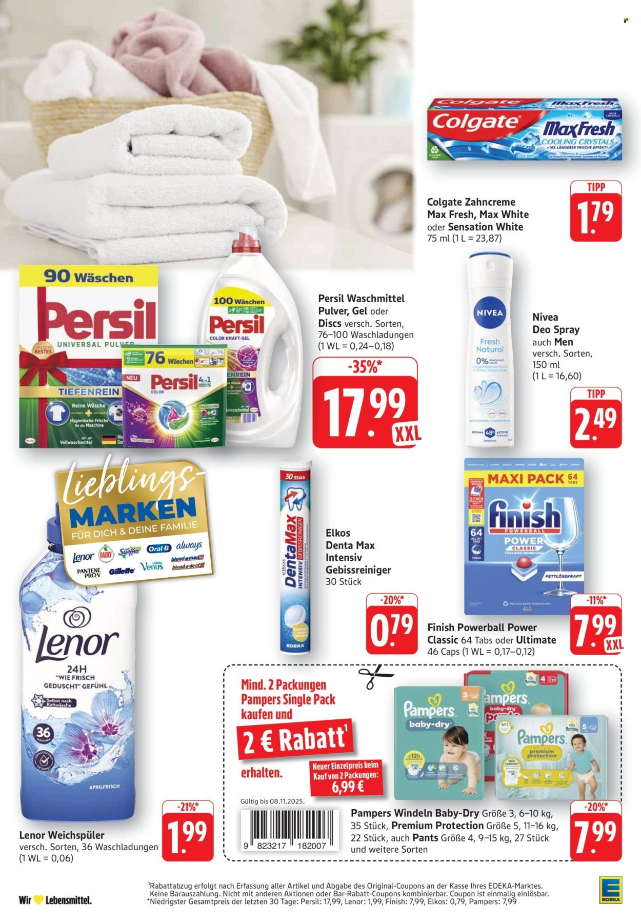 EDEKA Prospekt - Ab Montag 3.11.2025