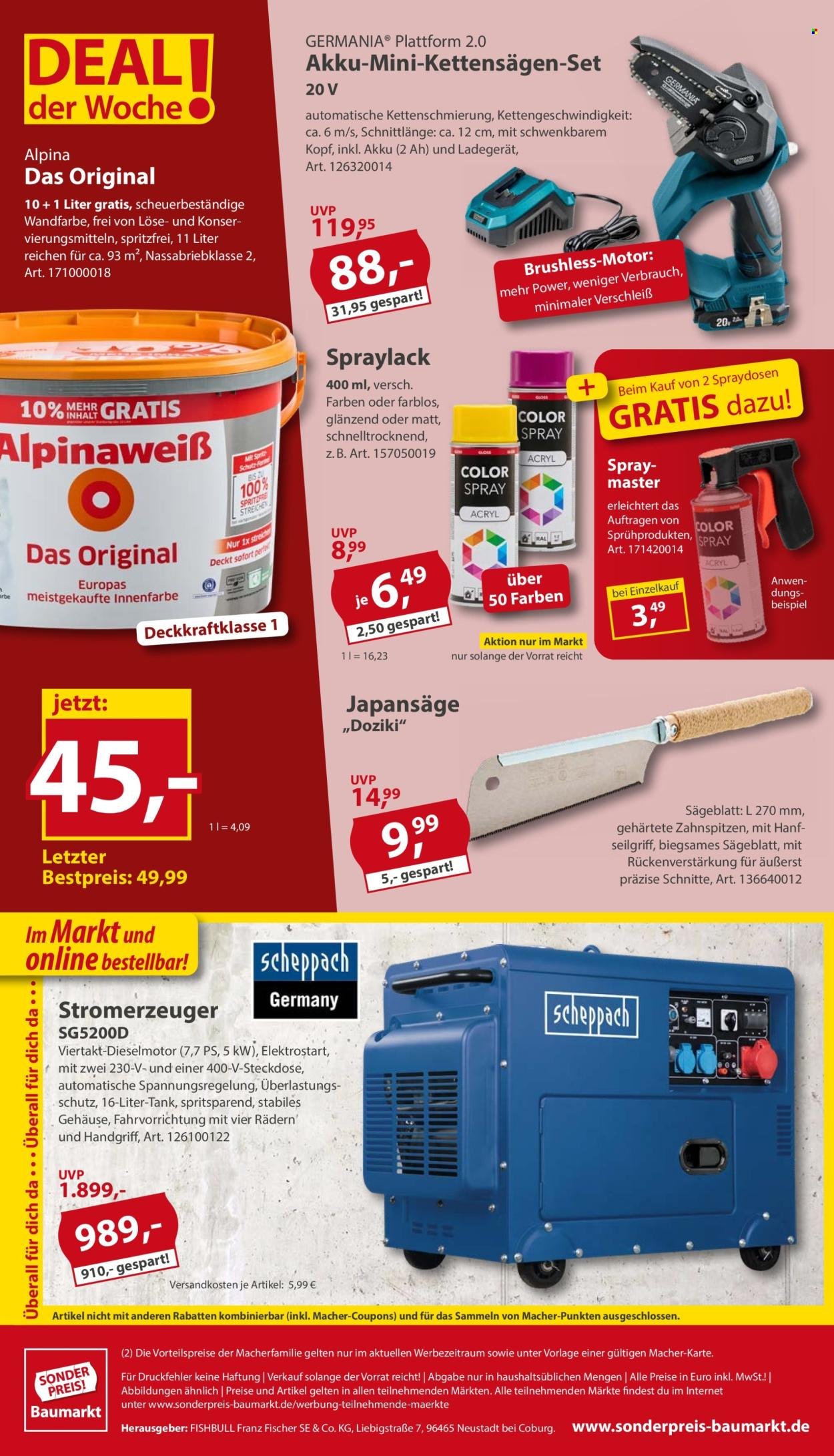 SONDERPREIS-BAUMARKT Prospekt - Ab Samstag 26.09.2026