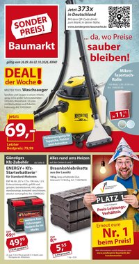 SONDERPREIS-BAUMARKT Prospekt - Ab Samstag 26.09.2026