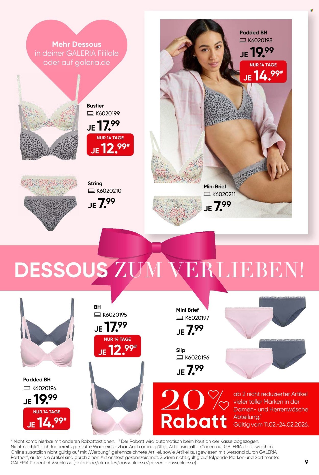 GALERIA KARSTADT KAUFHOF Prospekt - Ab Mittwoch 11.02.2026