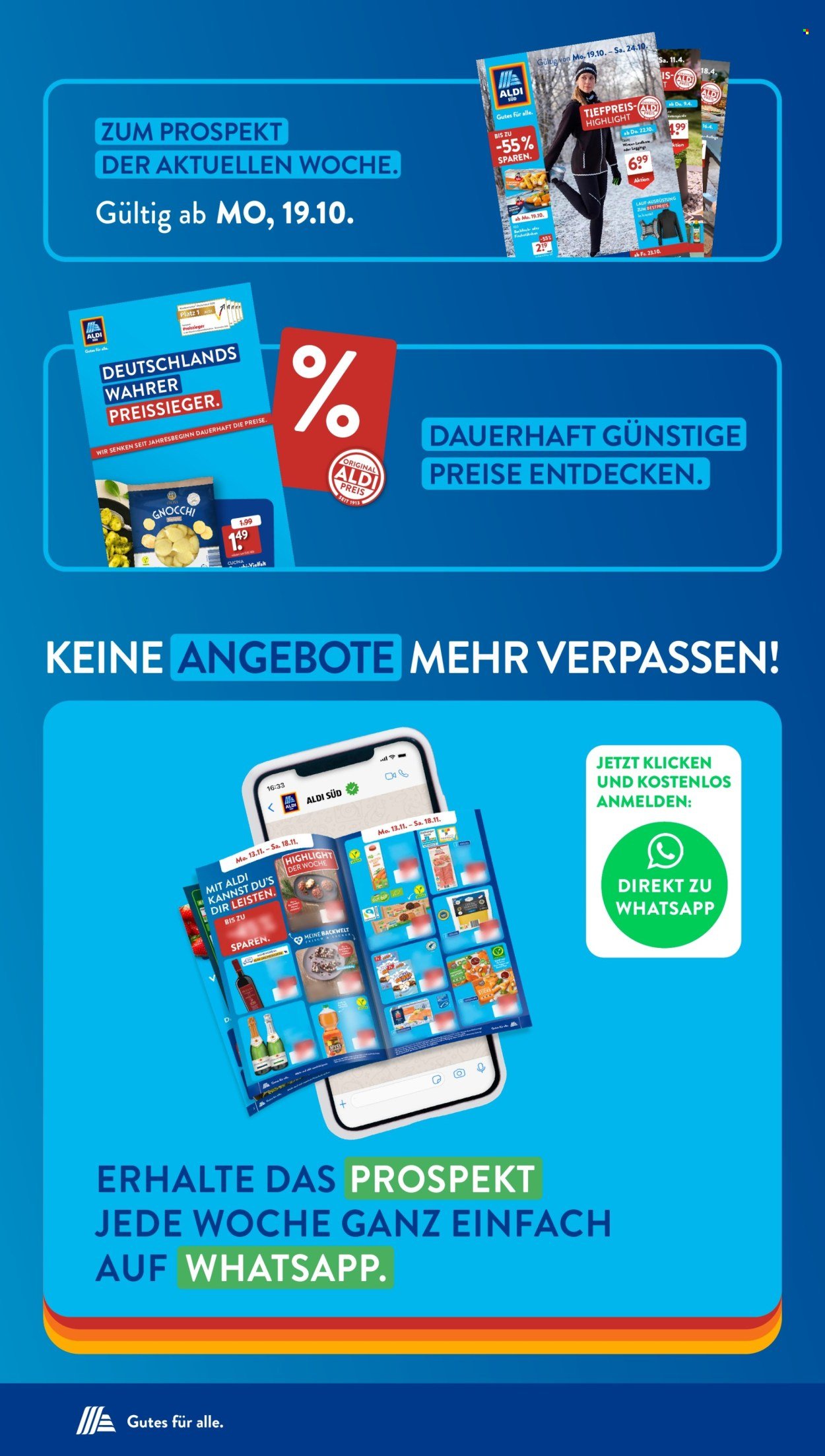 ALDI SÜD Prospekt - Ab Montag 2.11.2026