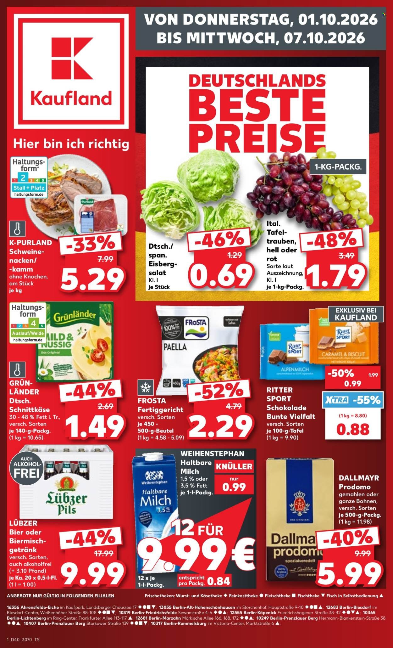 KAUFLAND Prospekt - Ab Donnerstag 1.10.2026