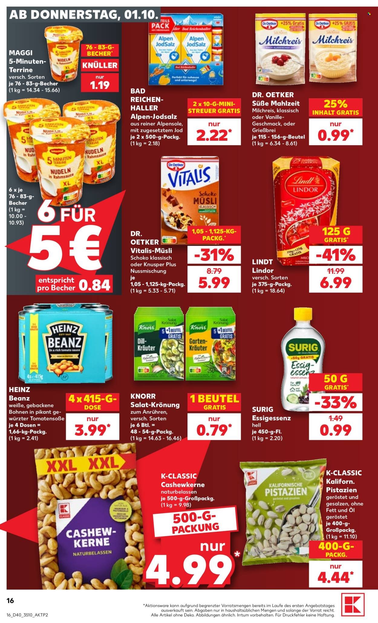 KAUFLAND Prospekt - Ab Donnerstag 1.10.2026