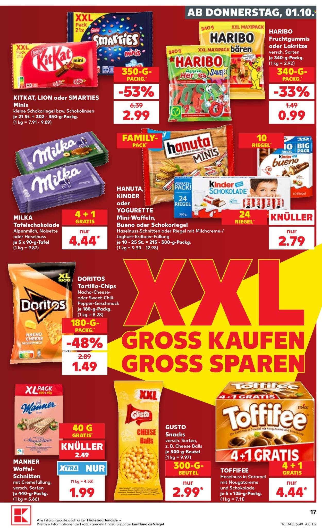 KAUFLAND Prospekt - Ab Donnerstag 1.10.2026