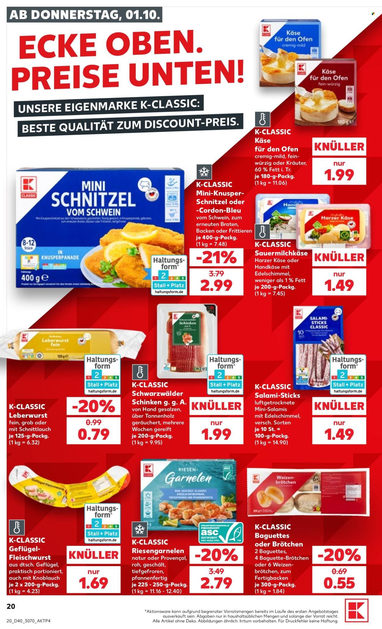 KAUFLAND Prospekt - Ab Donnerstag 1.10.2026