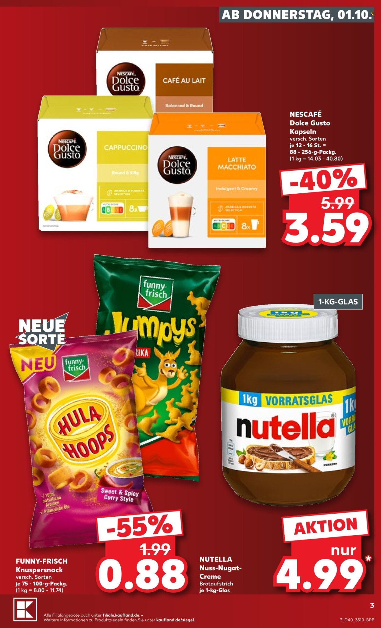 KAUFLAND Prospekt - Ab Donnerstag 1.10.2026