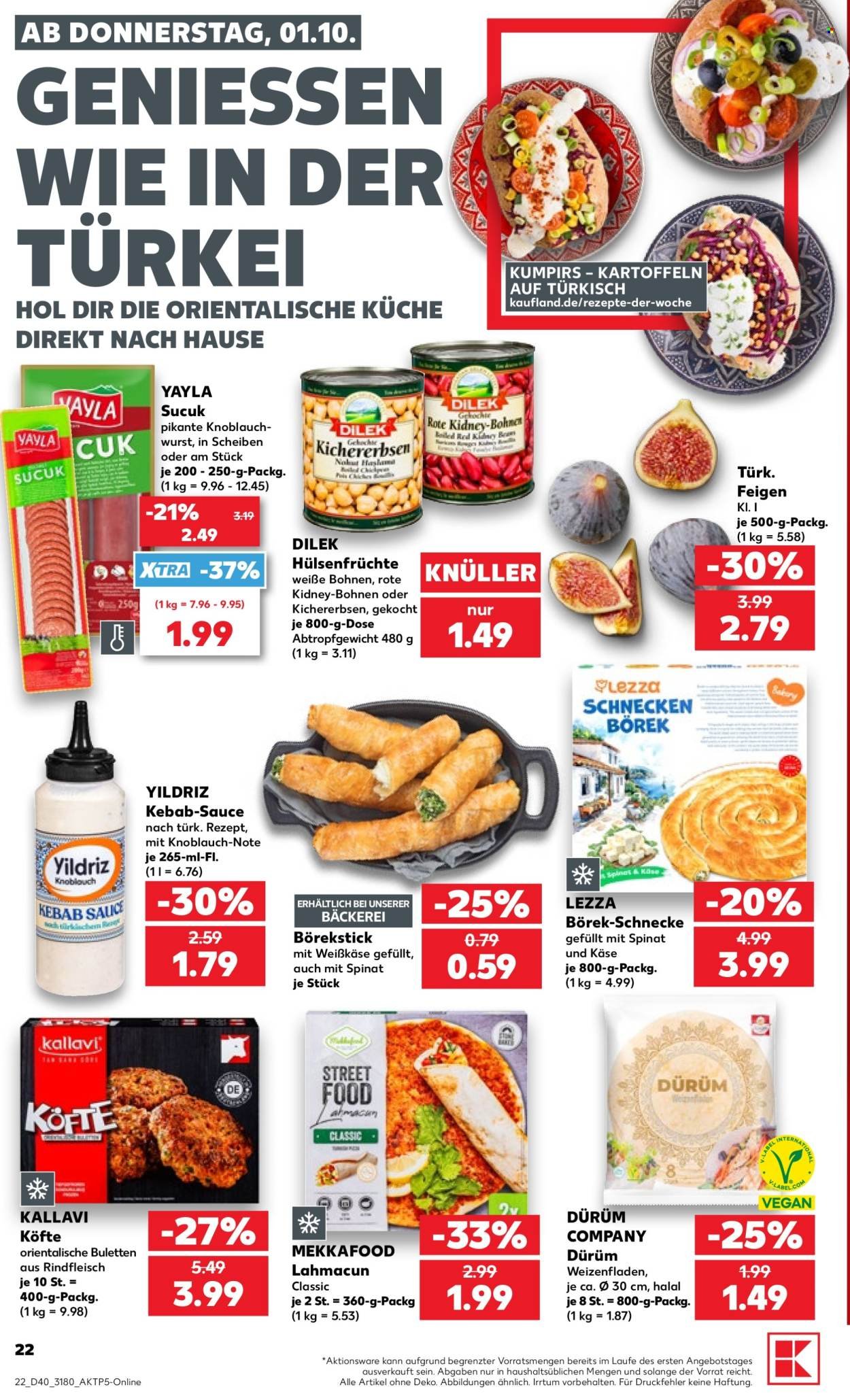 KAUFLAND Prospekt - Ab Donnerstag 1.10.2026