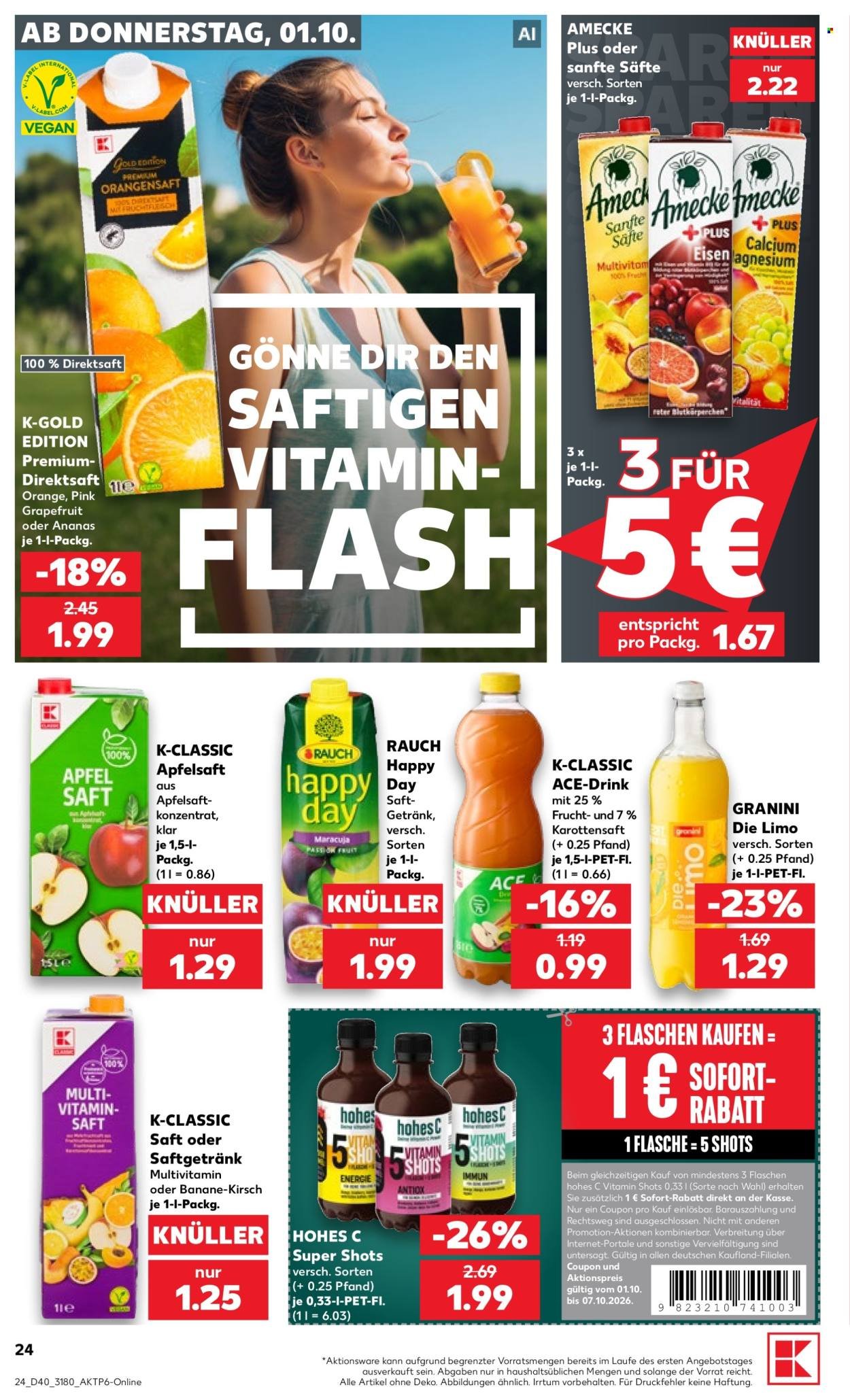 KAUFLAND Prospekt - Ab Donnerstag 1.10.2026