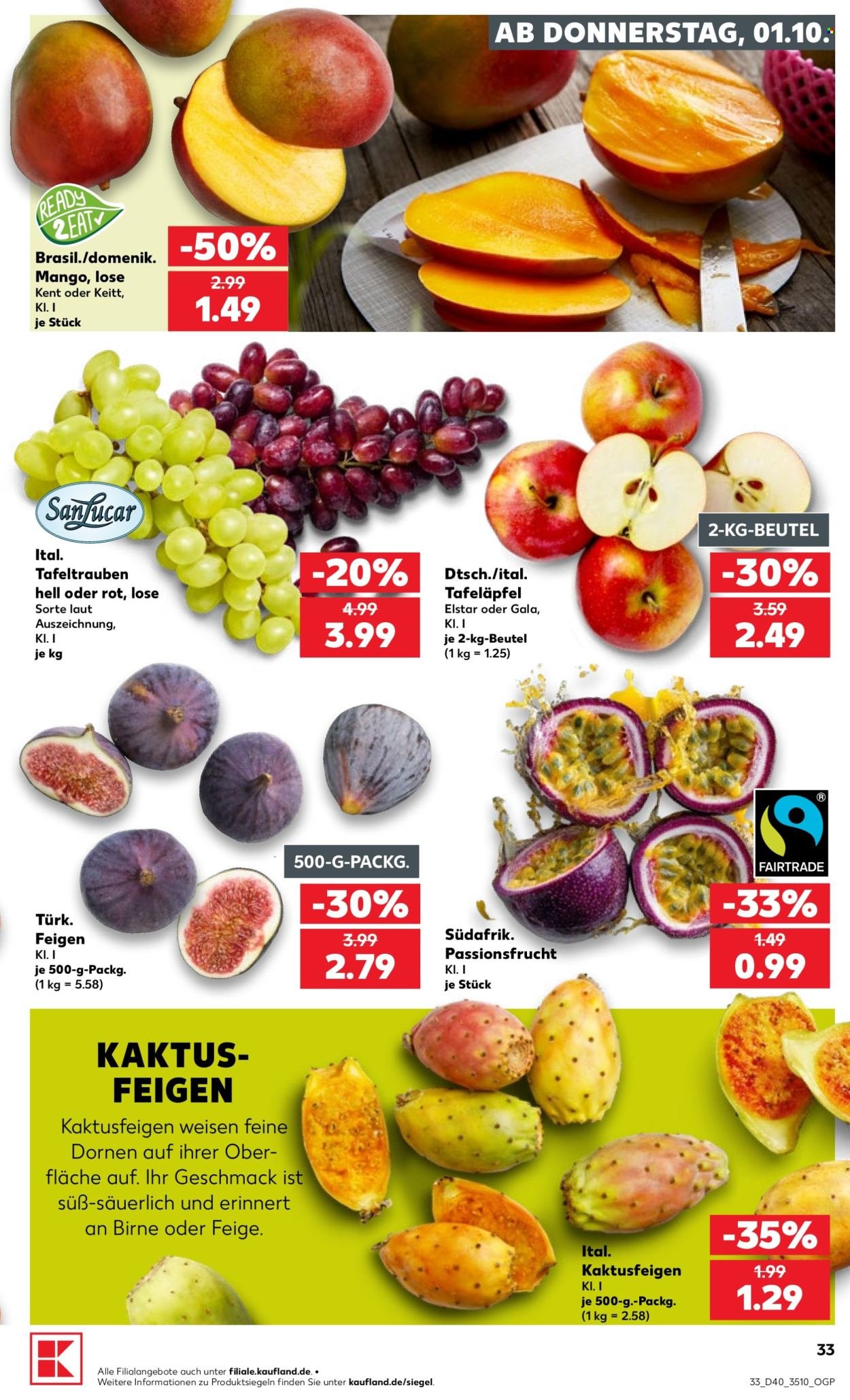 KAUFLAND Prospekt - Ab Donnerstag 1.10.2026
