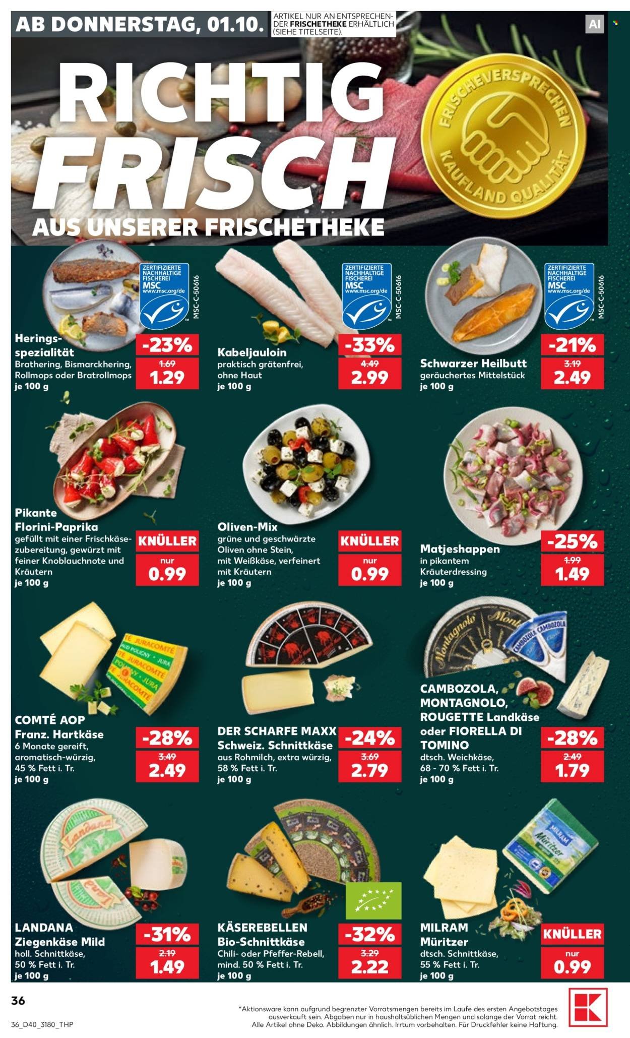 KAUFLAND Prospekt - Ab Donnerstag 1.10.2026