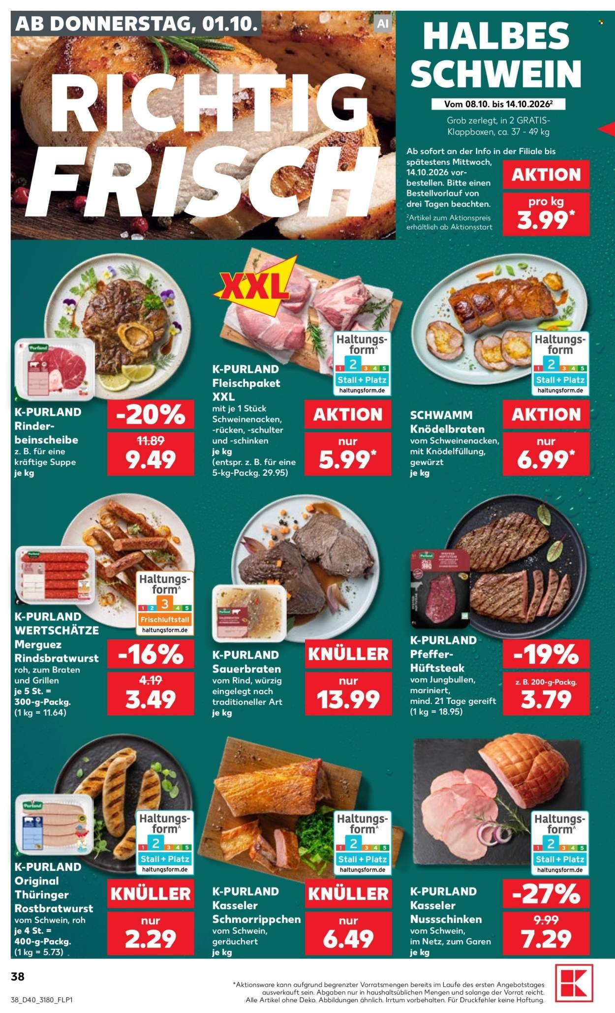 KAUFLAND Prospekt - Ab Donnerstag 1.10.2026