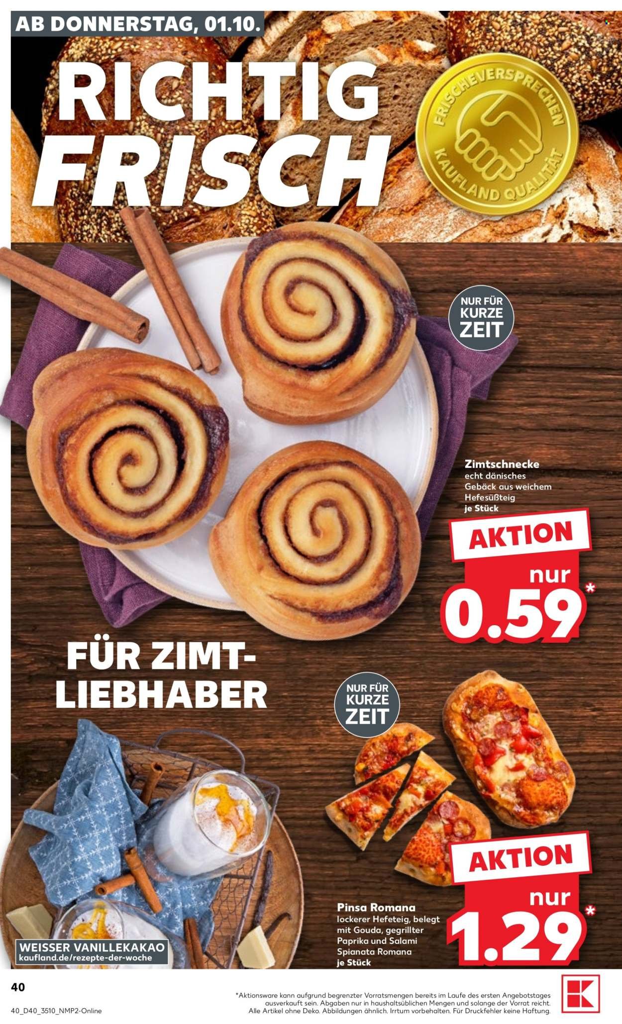 KAUFLAND Prospekt - Ab Donnerstag 1.10.2026