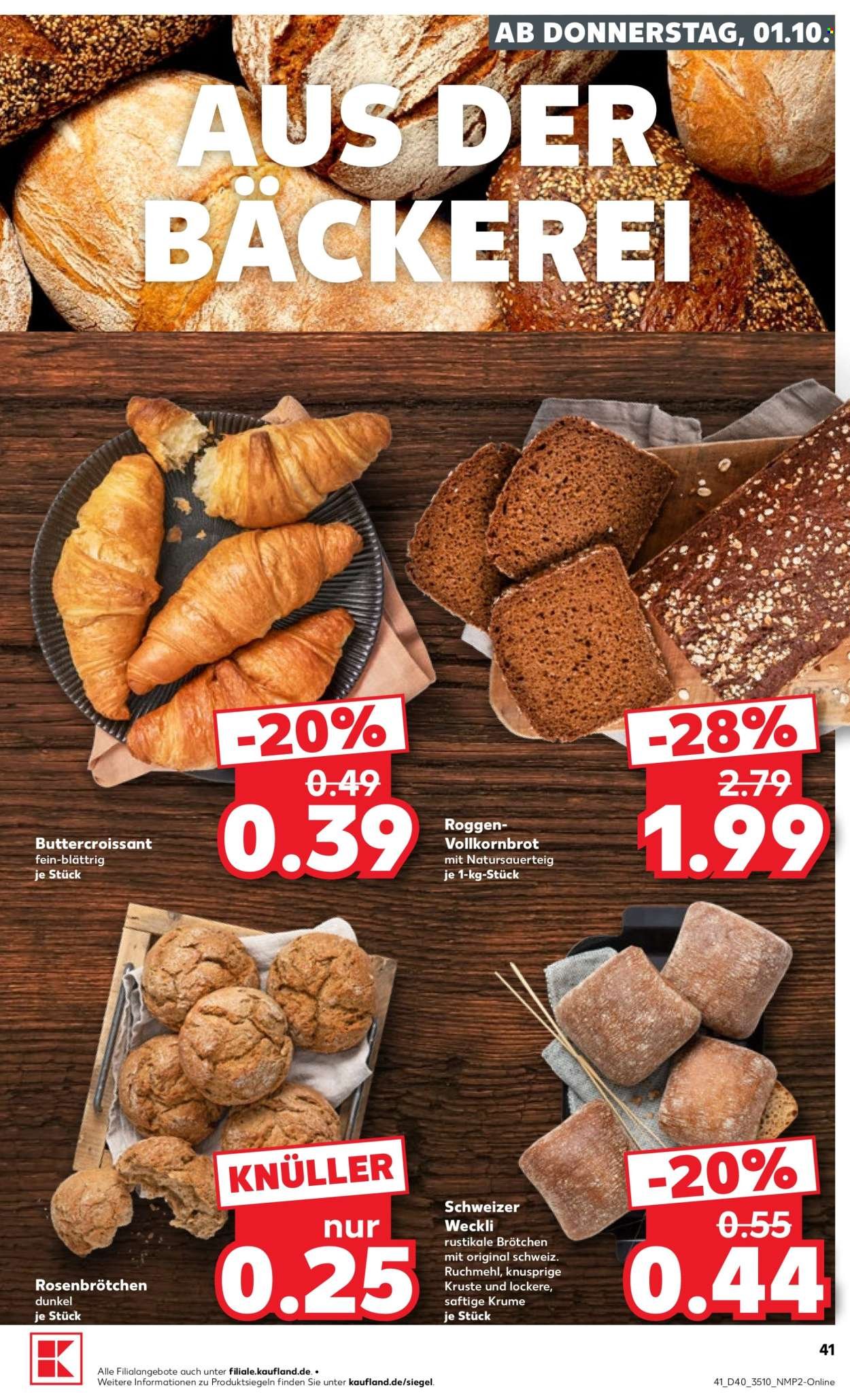 KAUFLAND Prospekt - Ab Donnerstag 1.10.2026