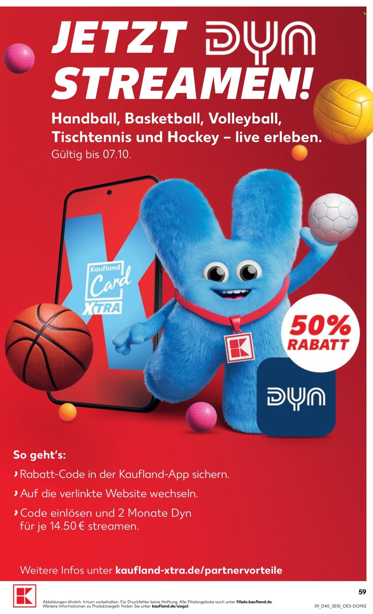 KAUFLAND Prospekt - Ab Donnerstag 1.10.2026