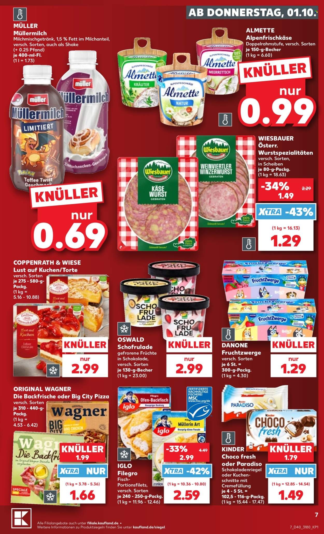 KAUFLAND Prospekt - Ab Donnerstag 1.10.2026