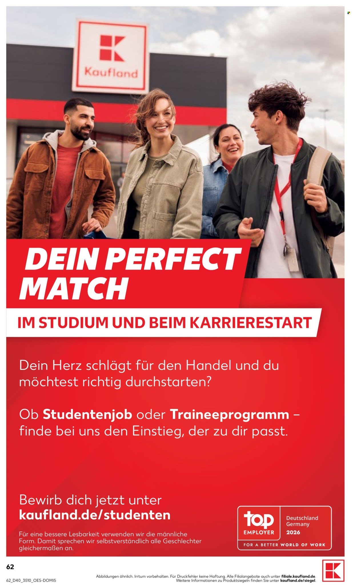 KAUFLAND Prospekt - Ab Donnerstag 1.10.2026