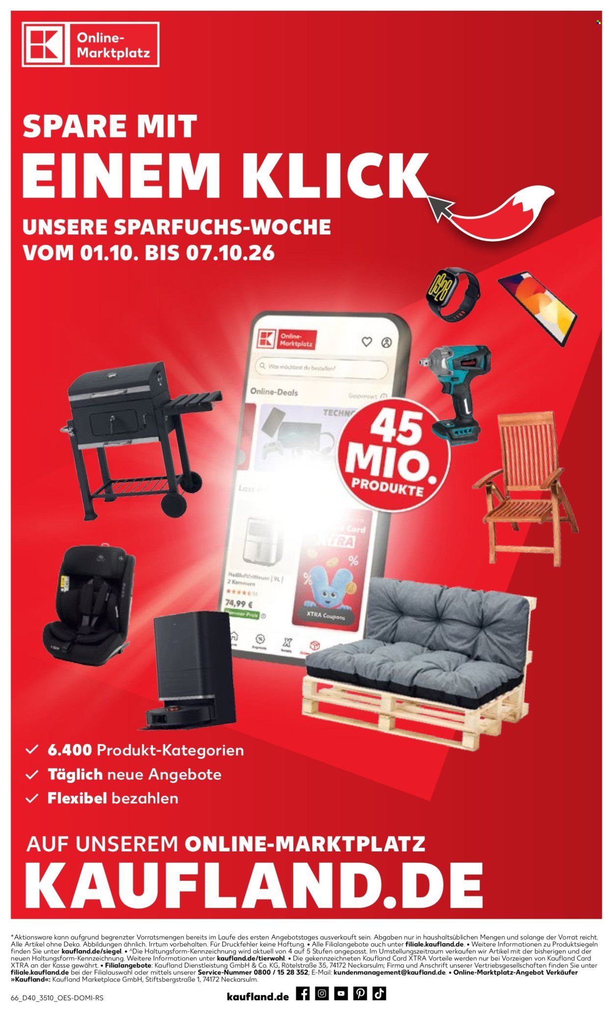 KAUFLAND Prospekt - Ab Donnerstag 1.10.2026